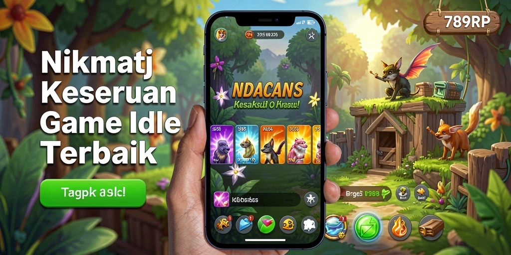 Tampilan gameplay Idle yang menarik dari 789RP.