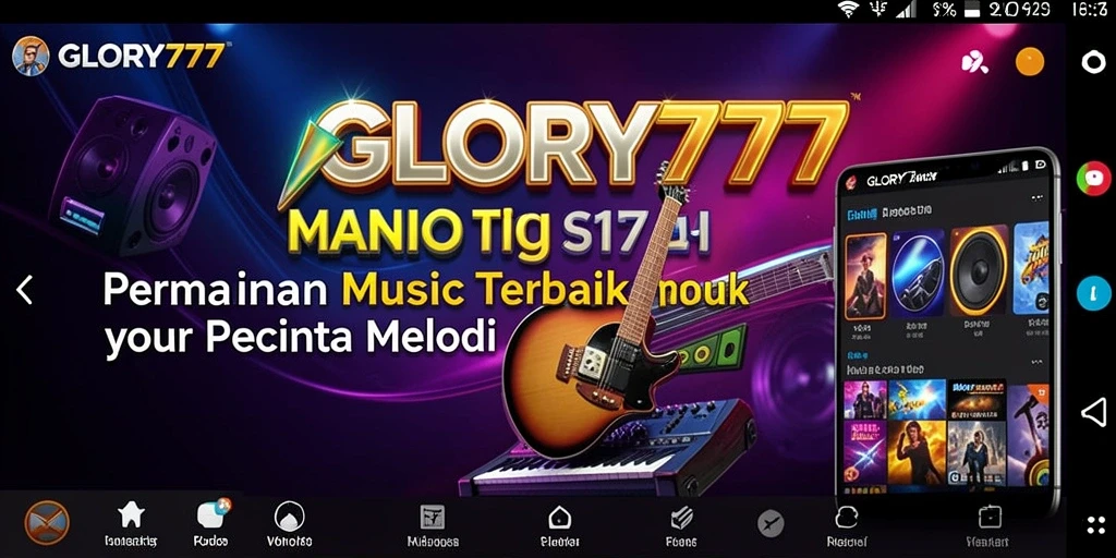 Tampilan gameplay GLORY777 yang mendebarkan dan penuh warna.