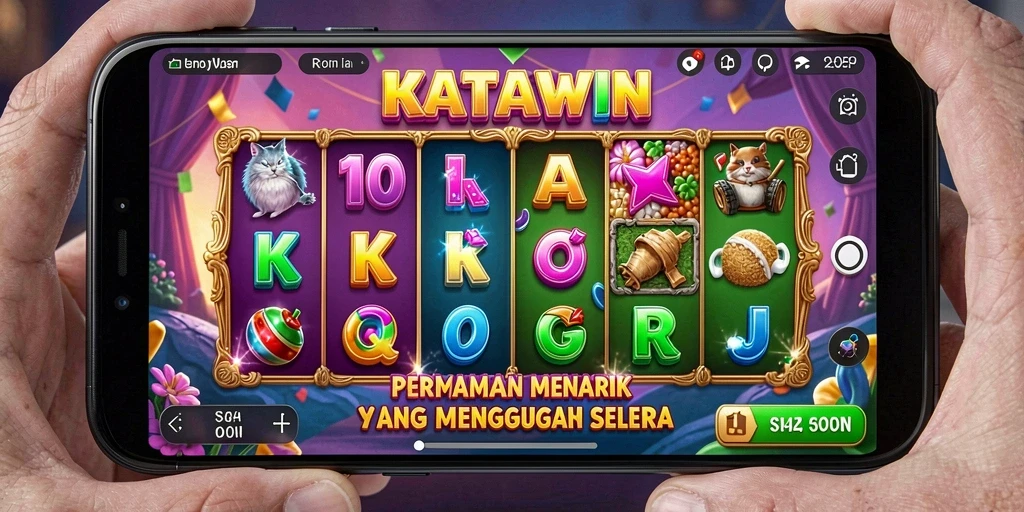 Screenshot gameplay KATAWIN yang menampilkan aksi Slot seru.