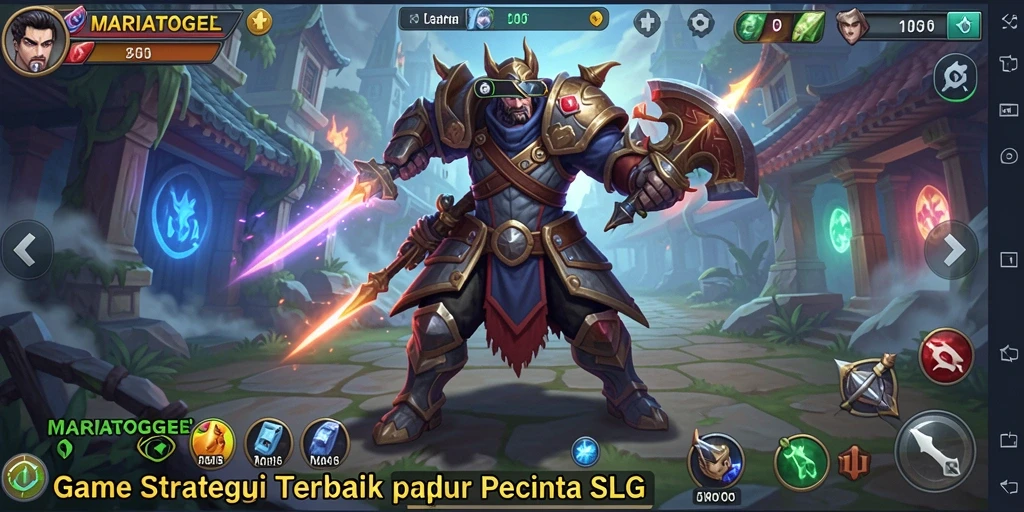 Tampilan gameplay MARIATOGEL yang seru dan mendebarkan.