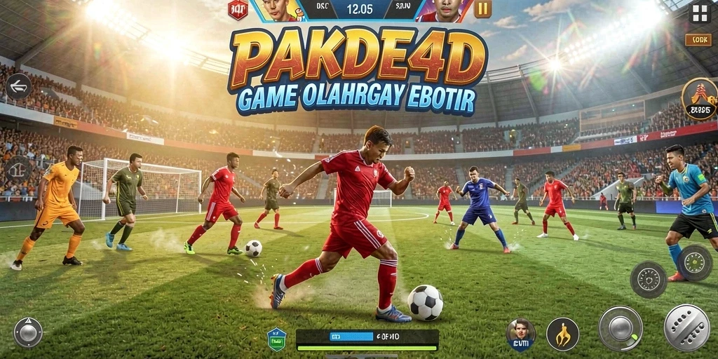 Tampilan gameplay PAKDE4D yang memukau dan penuh aksi.