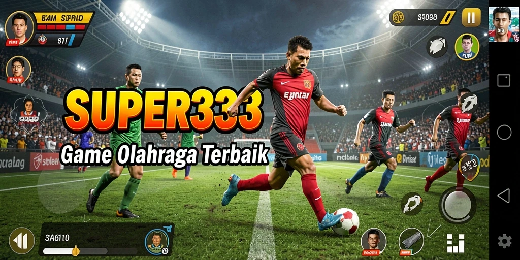 Tampilan gameplay SUPER33 yang menegangkan dan seru.