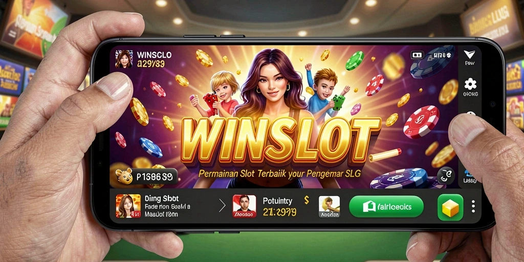 Screenshot gameplay <strong>WINSLOT</strong> menampilkan keseruan bermain slot dengan grafis menarik.