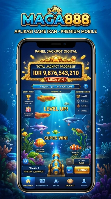 Tampilan antarmuka pengguna aplikasi maga888 yang menarik dan mudah dinavigasi.